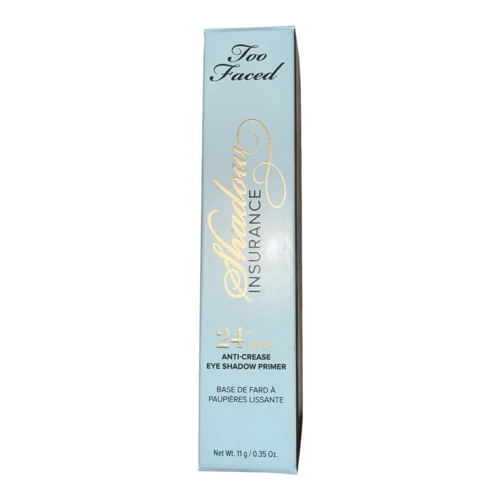 Too Faced Shadow Insurance 24 Hour Eye Shadow Primer  0.35 oz. NIB